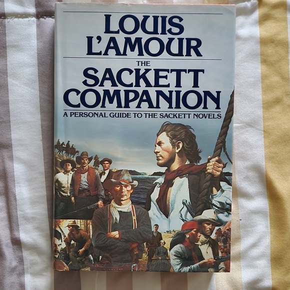 The Sackett Companion by Louis L'Amour Novel Book - Picture 1 of 4